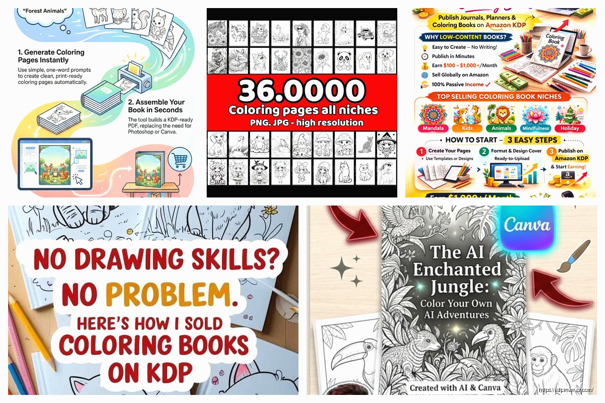 KDP Colouring Books: Market Analysis & Trends