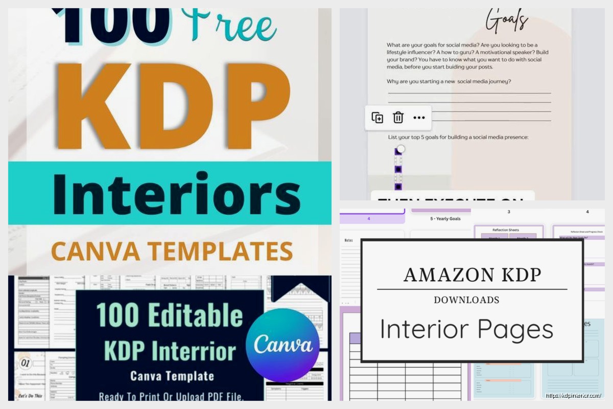 KDP Template for Canva: Design Integration