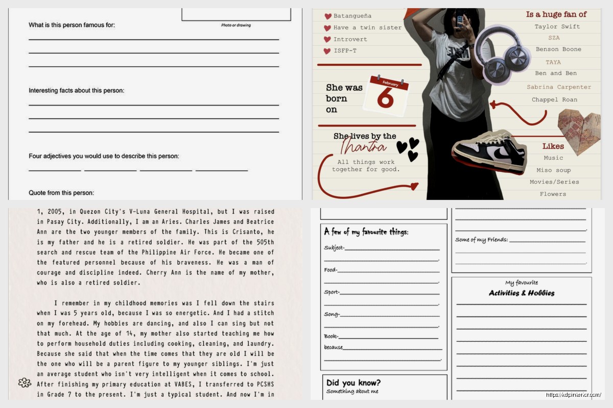 Personal Biography Sample: Author Bio Examples