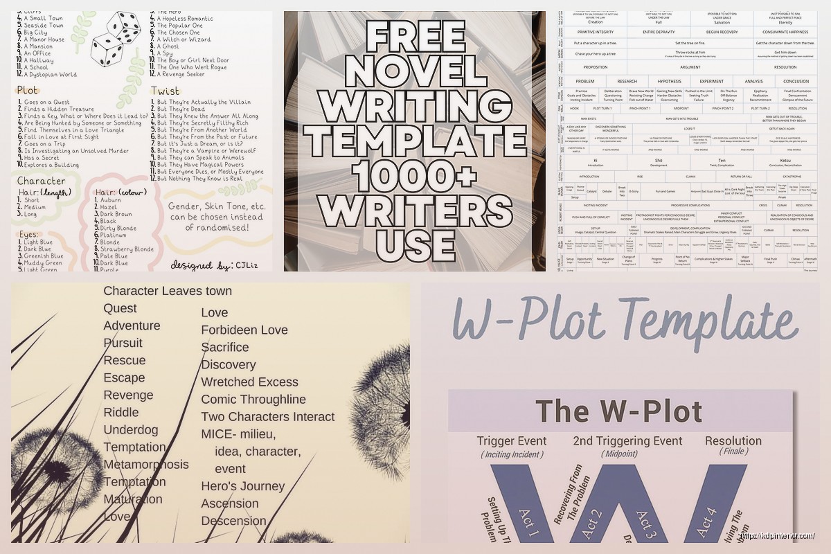 Plot Template for Novel: Story Arc Framework