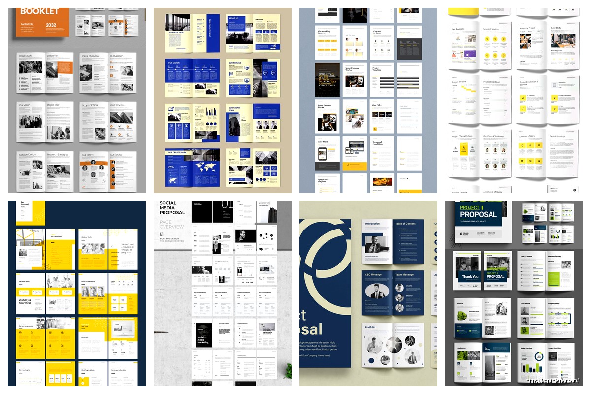 Proposal Booklet: Business Document Design