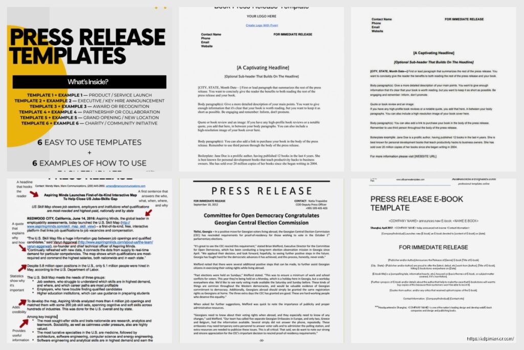 Book Release Blog Examples Sample Book Press Release: Launch Announcements KDP Interior