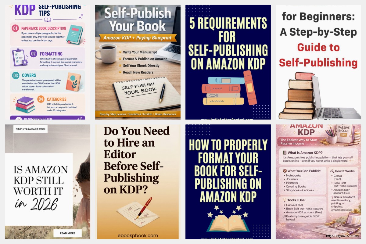 Self Publishing KDP: Author Independence Blueprint
